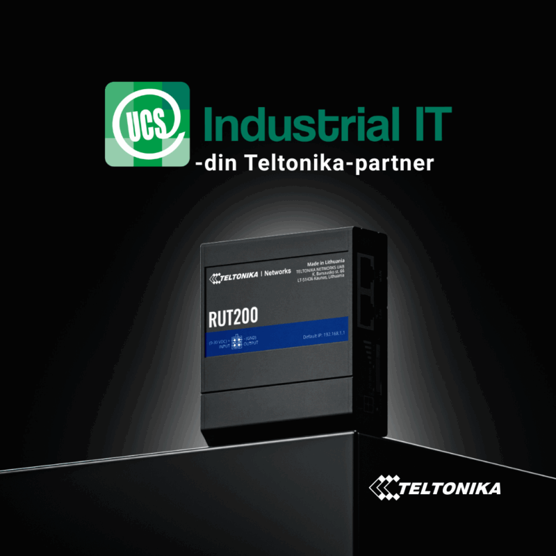 Landningssida UCS+Teltonika Kampanj Linkedin