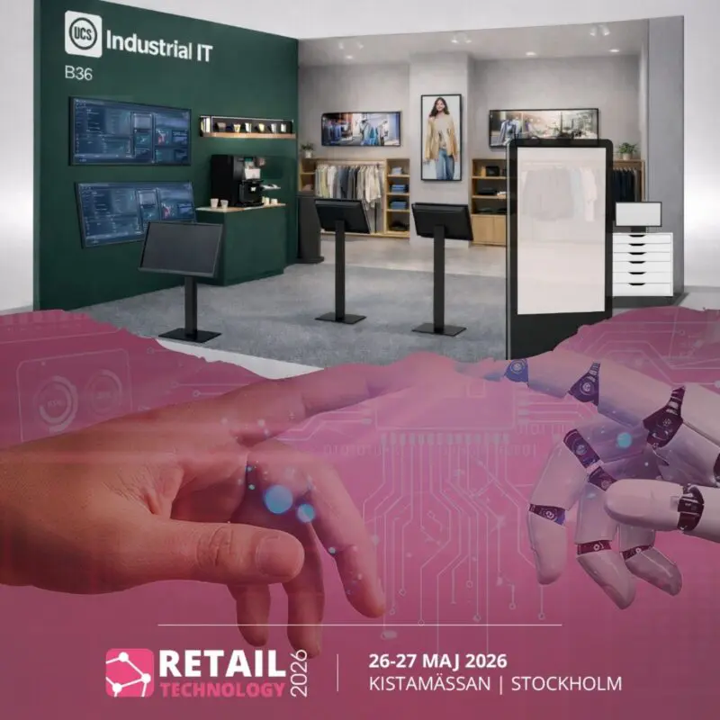 Digital skyltning i butik